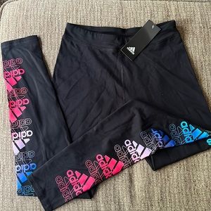 Girls Adidas Leggings - size 14